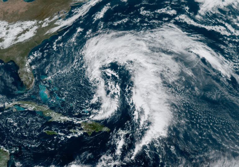<strong>Subtropical Storm Nicole is on track to become a Category 1 hurricane as it approaches Florida</strong>